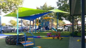 Shade for kinds park